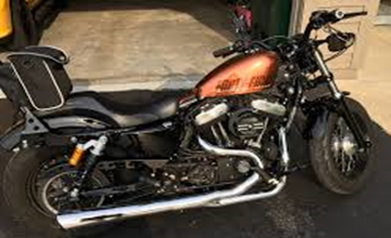 Harley-Davidson Hard Candy Volcanic Orange Flake Paint Product